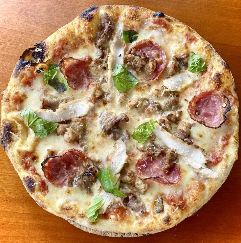 Pizza at Kigali Pizza Company