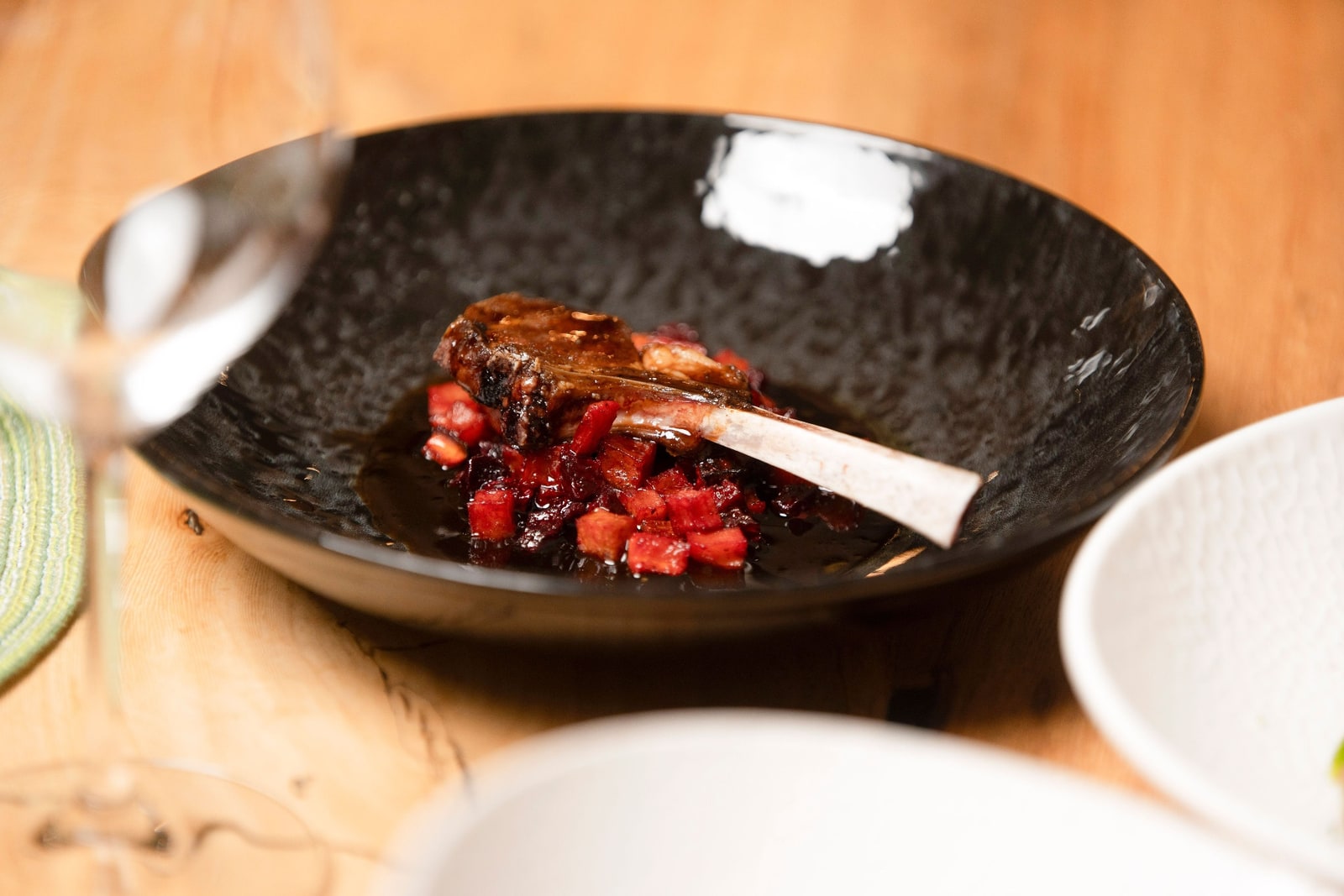 A plated dish at Lilly Fine Dining